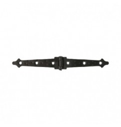 AMIG 12626  
 Bisagra 552  
 180 mm  
 Acero  
 Negro
