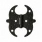 AMIG 12627  
 Bisagra 553  
 75 mm  
 Acero  
 Negro