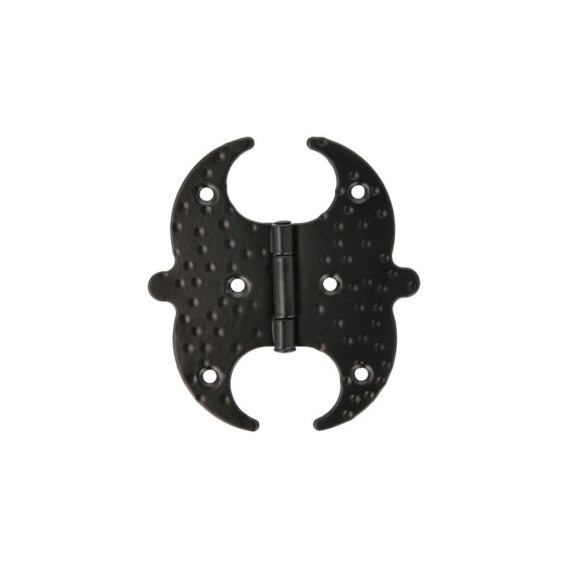 AMIG 12628  
 Bisagra 553  
 100 mm  
 Acero  
 Negro