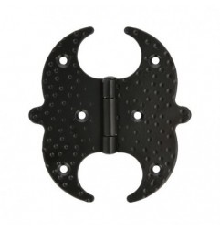 AMIG 12629  
 Bisagra 553  
 125 mm  
 Acero  
 Negro