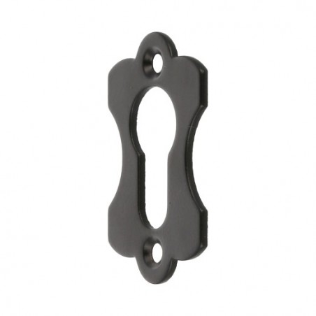 AMIG 12634  
 Bocallave 12  
 60 x 38 mm  
 Acero  
 Negro