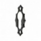 AMIG 12635  
 Bocallave 13  
 60 x 34 mm  
 Acero  
 Negro