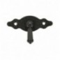 AMIG 12636  
 Tirador con placa 1004  
 80 x 28 mm  
 Negro
