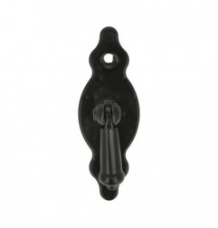 AMIG 12637  
 Tirador con placa 1005  
 28 x 80 mm  
 Negro