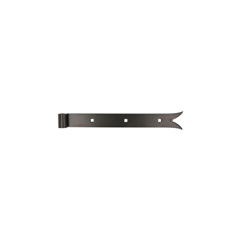 AMIG 12653  
 Gozne gótico 4200  
 1000 x 40 x 5 mm  
 Acero  
 Negro