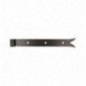 AMIG 12653  
 Gozne gótico 4200  
 1000 x 40 x 5 mm  
 Acero  
 Negro