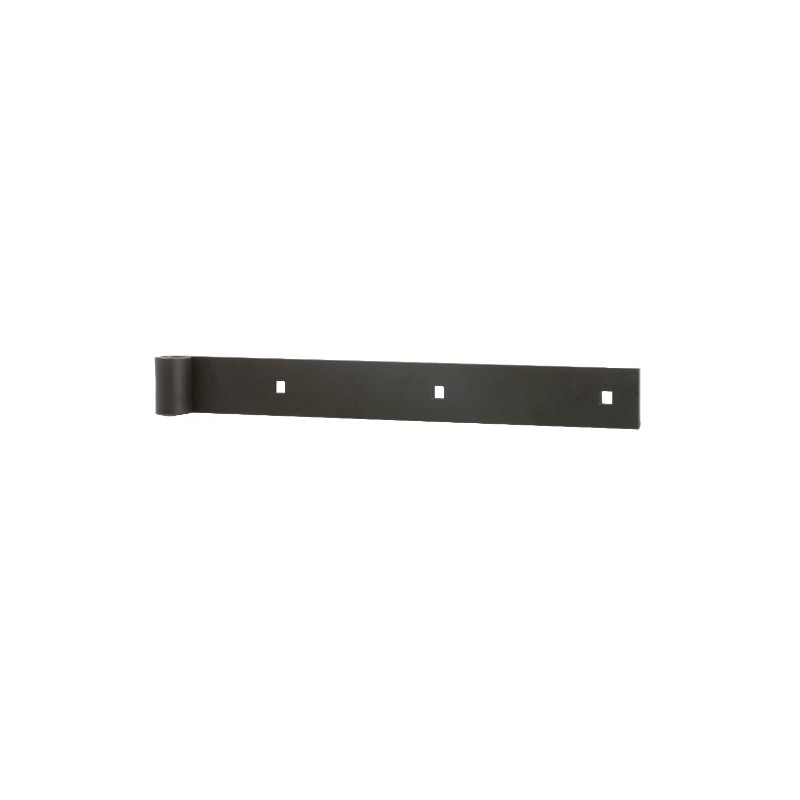 AMIG 12660  
 Gozne simple 4300  
 800 x 40 x 5 mm  
 Acero  
 Negro
