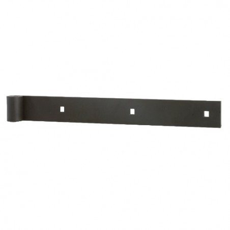AMIG 12660  
 Gozne simple 4300  
 800 x 40 x 5 mm  
 Acero  
 Negro