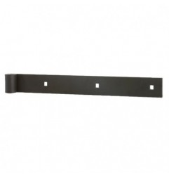 AMIG 12662  
 Gozne simple 4300  
 1200 x 40 x 5 mm  
 Acero  
 Negro