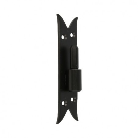 AMIG 12671  
 Pernio placa gótico 4800  
 170 x 50 x 4 mm  
 Acero  
 Negro