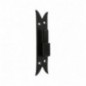 AMIG 12671  
 Pernio placa gótico 4800  
 170 x 50 x 4 mm  
 Acero  
 Negro