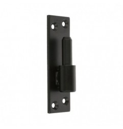 AMIG 12679  
 Pernio placa simple 4900  
 130 x 40 x 4 mm  
 Acero  
 Negro