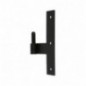 AMIG 12682  
 Pernio T simple 5100  
 200 x 35 x 4 mm  
 Acero  
 Negro - Derecha