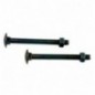 AMIG 12687   Tornillo antirrobo 6000   M7 x 70 mm   Acero   Negro