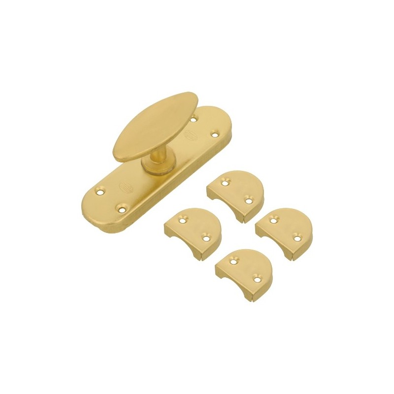 AMIG 1277  
 Falleba 7  
 118 x 32 mm  
 Acero  
 Latonado barnizado