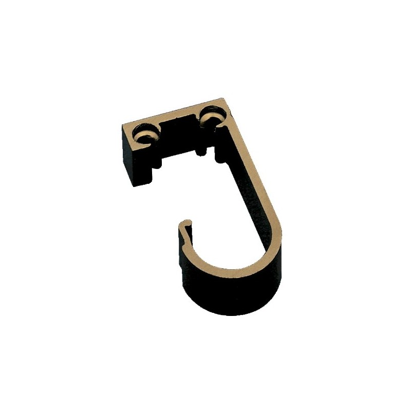 AMIG 1306  
 Soporte tubo armario 5  
 Ø16 mm  
 Aluminio  
 Bronceado