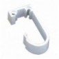 AMIG 1307  
 Soporte tubo armario 6  
 Ø20 mm  
 Aluminio  
 Blanco