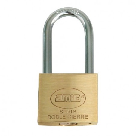 AMIG 1326   Candado 3   20 mm   Latón   Mate