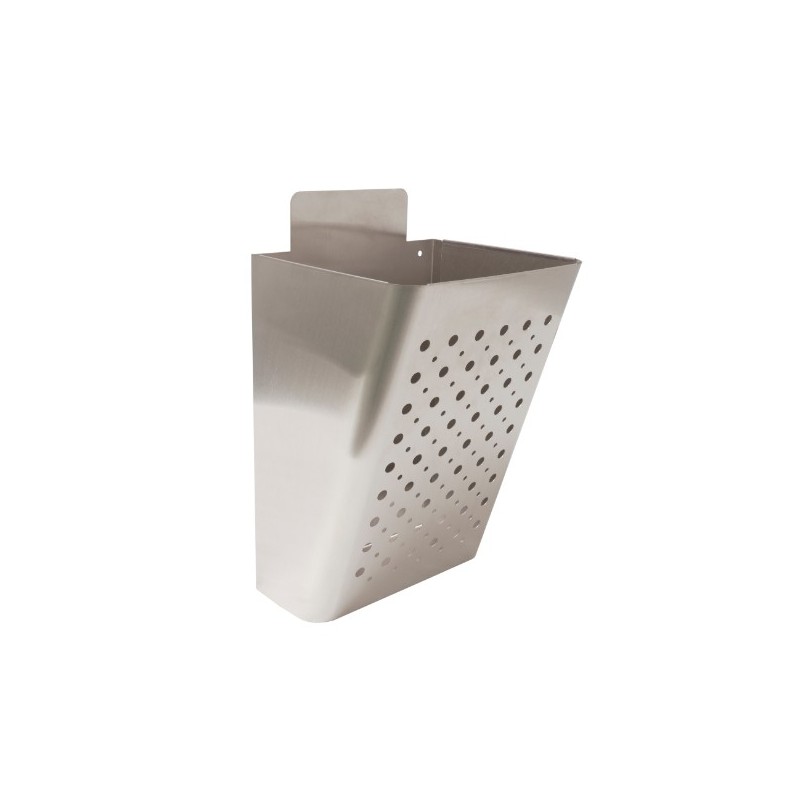 AMIG 13409  
 Cesta publicidad 77  
 220 x 360 x 190 mm  
 Acero inoxidable  
 Inoxidable