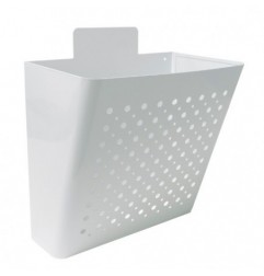 AMIG 13413  
 Cesta publicidad 77  
 320 x 360 x 190 mm  
 Acero  
 Blanco