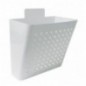 AMIG 13413  
 Cesta publicidad 77  
 320 x 360 x 190 mm  
 Acero  
 Blanco