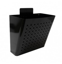 AMIG 13414  
 Cesta publicidad 77  
 320 x 360 x 190 mm  
 Acero  
 Negro