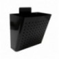AMIG 13414  
 Cesta publicidad 77  
 320 x 360 x 190 mm  
 Acero  
 Negro