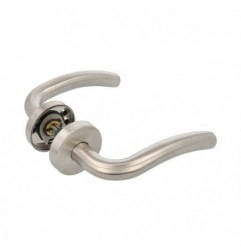 AMIG 13427  
 Manilla con roseta 19RX  
 Ø52 mm  
 Acero inoxidable 18/8  
 Mate