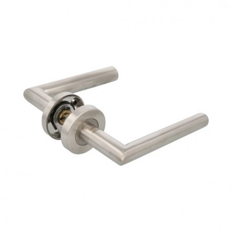 AMIG 13429  
 Manilla con roseta 37RX  
 Ø52 mm  
 Acero inoxidable 18/8  
 Mate