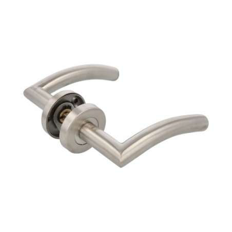 AMIG 13430  
 Manilla con roseta 38RX  
 Ø52 mm  
 Acero inoxidable 18/8  
 Mate