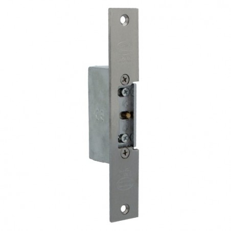 AMIG 13455  
 Cerradero eléctrico 10  
 150 x 25 x 3 mm  
 Acero inoxidable 18/8  
 Mate