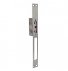 AMIG 13457  
 Cerradero eléctrico 20  
 250 x 25 x 3 mm  
 Acero inoxidable 18/8  
 Mate