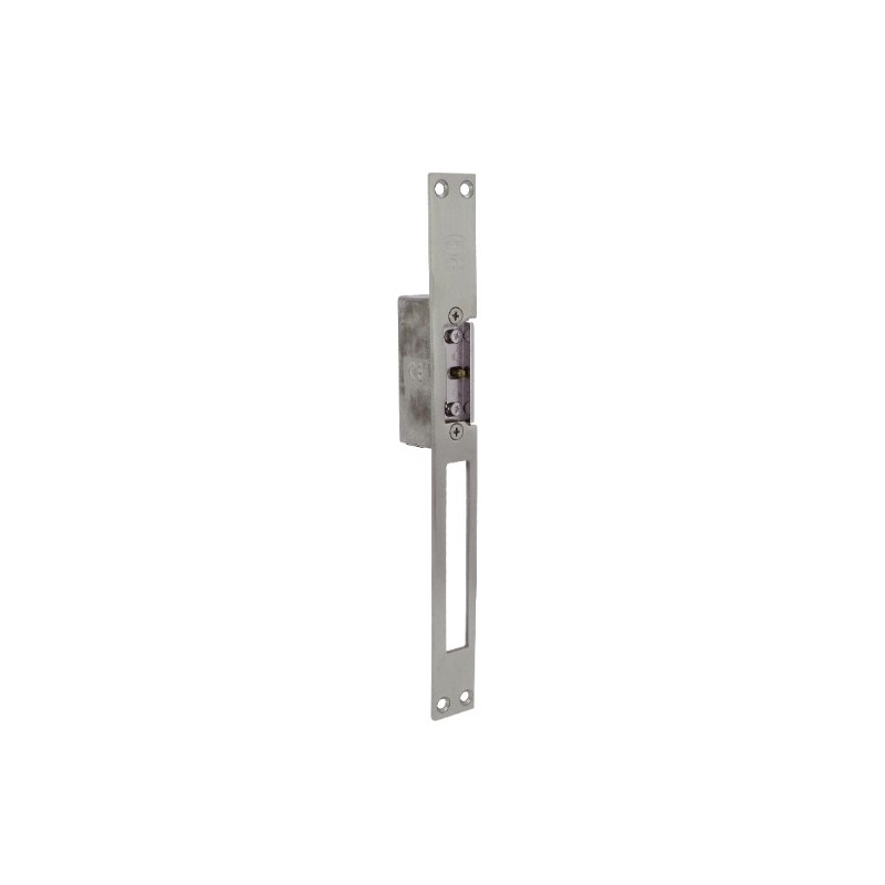 AMIG 13457  
 Cerradero eléctrico 20  
 250 x 25 x 3 mm  
 Acero inoxidable 18/8  
 Mate