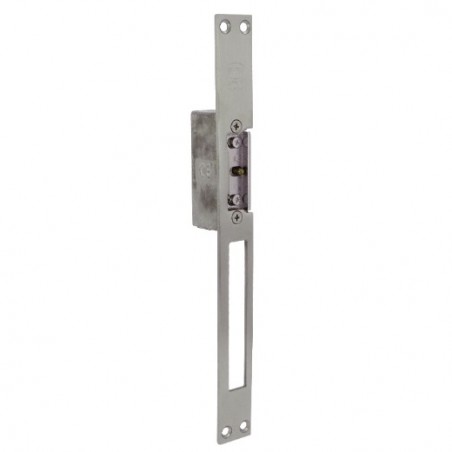 AMIG 13457  
 Cerradero eléctrico 20  
 250 x 25 x 3 mm  
 Acero inoxidable 18/8  
 Mate