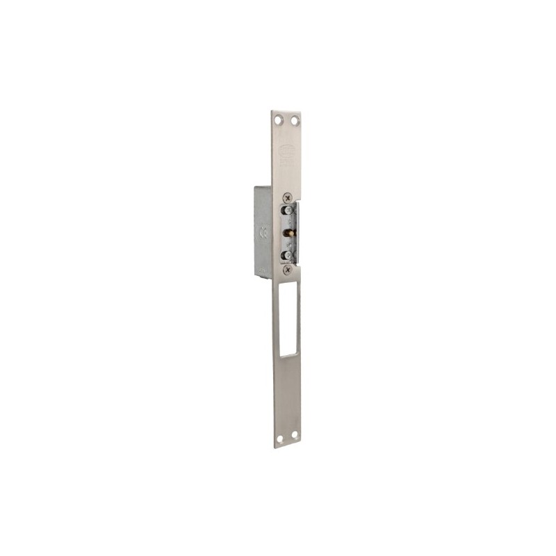 AMIG 13460  
 Cerradero eléctrico 31  
 250 x 25 x 3 mm  
 Acero inoxidable 18/8  
 Mate