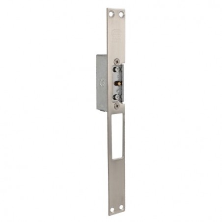 AMIG 13460  
 Cerradero eléctrico 31  
 250 x 25 x 3 mm  
 Acero inoxidable 18/8  
 Mate