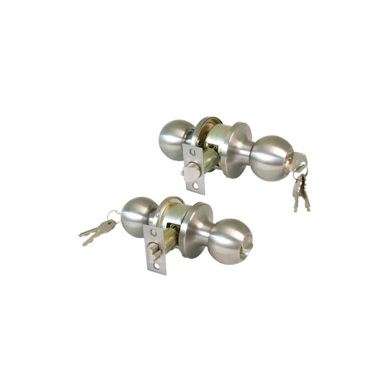 AMIG 13489  
 Pomo de puerta 610  
 Acero inoxidable 18/8  
 Mate