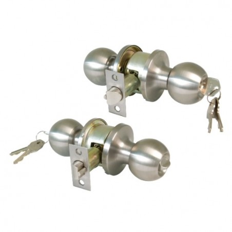 AMIG 13489  
 Pomo de puerta 610  
 Acero inoxidable 18/8  
 Mate