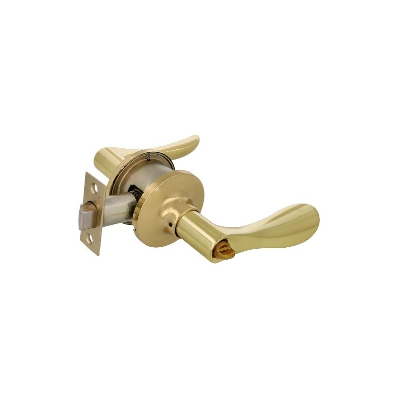 AMIG 13625  
 Manilla de puerta 702  
 Zamak  
 Latonado - Izquierda