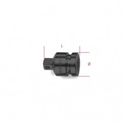 720/15 Adaptador de impacto con cuadrado hembra de 1/2&quot, y macho de 3/8&quot,