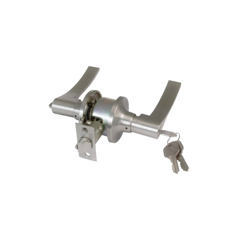 AMIG 13628  
 Manilla de puerta 710  
 Zamak  
 Cromado mate - Izquierda