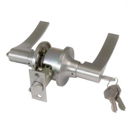 AMIG 13628  
 Manilla de puerta 710  
 Zamak  
 Cromado mate - Izquierda