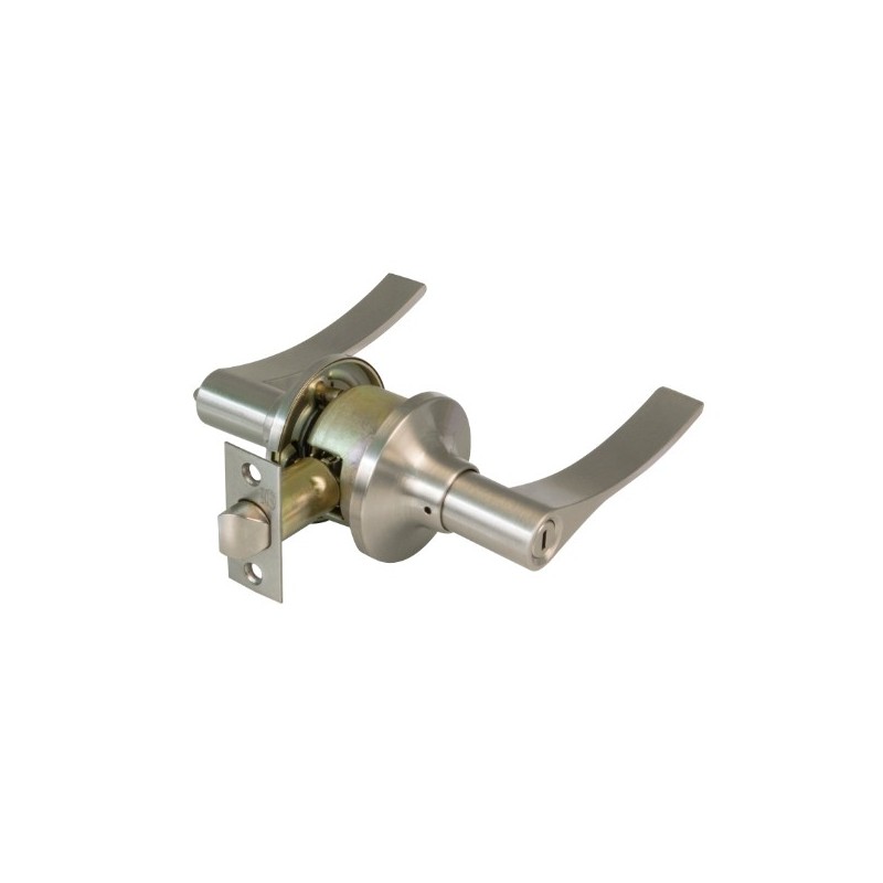 AMIG 13631  
 Manilla de puerta 712  
 Zamak  
 Latonado - Izquierda