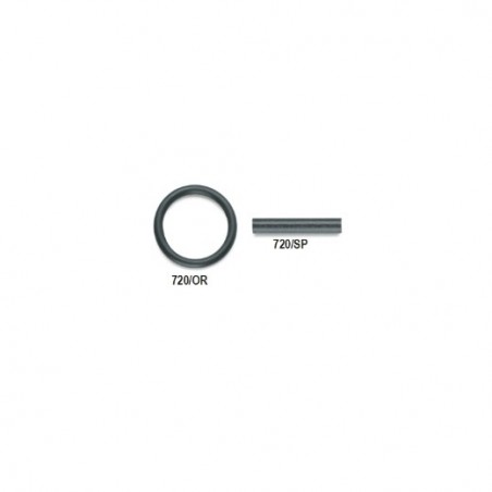 720/OR1 Anillo de goma y pasador de bloqueo para llaves de impacto y accesorios
