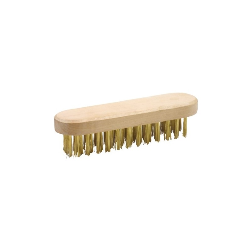 AMIG 13722  
 Cepillo manual 31100  
 6H x 80 x 50 mm  
 Acero  
 Latonado