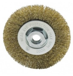AMIG 13749  
 Cepillo circular 34210  
 4H x 150 x 0,3 x 34 mm  
 Acero  
 Latonado