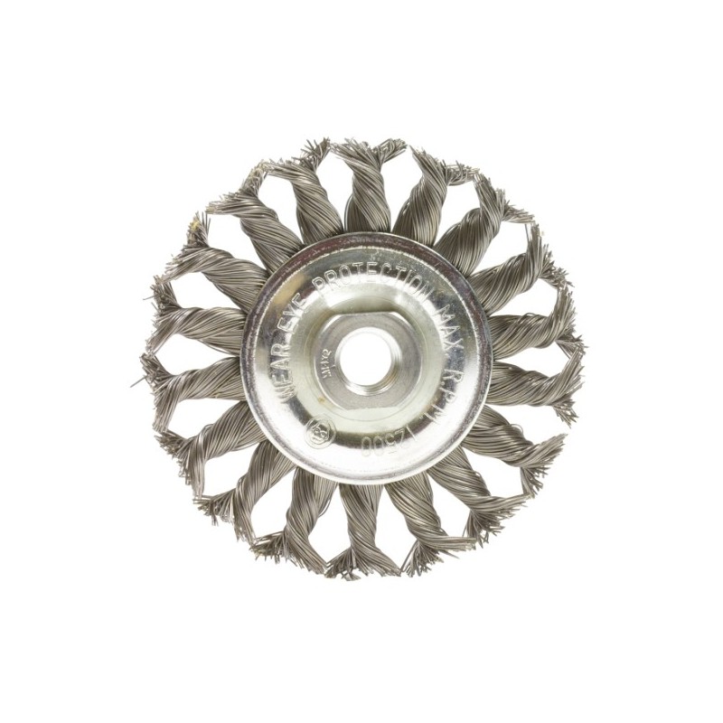 AMIG 13754  
 Cepillo circular 34410  
 1H x 150 x 0,5 x 32 mm  
 Alambre  
 Templado