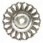 AMIG 13754  
 Cepillo circular 34410  
 1H x 150 x 0,5 x 32 mm  
 Alambre  
 Templado