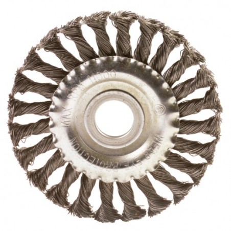 AMIG 13758  
 Cepillo circular 34420  
 1H x 125 x 0,5 x 25 mm  
 Alambre  
 Templado