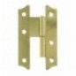 AMIG 1394  
 Pernio 396  
 94 x 56 mm  
 Acero  
 Latonado barnizado - Izquierda